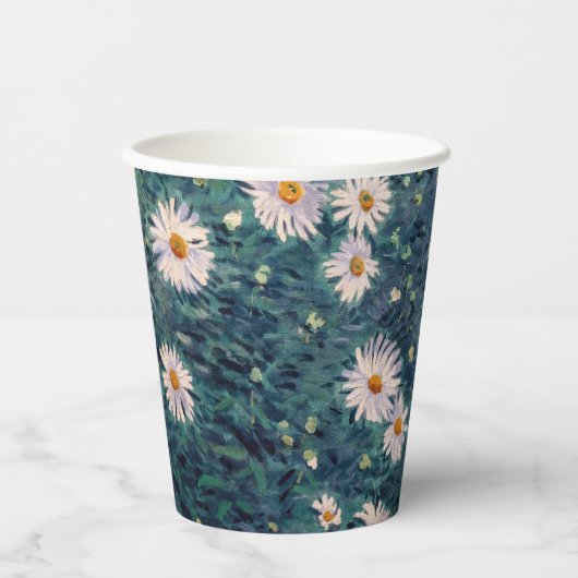 Gustave Caillebotte - Bed of Daisies, Detail Pappbecher (Vorderseite)