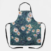 Gustave Caillebotte - Bed of Daisies, Detail Schürze (Vorderseite)