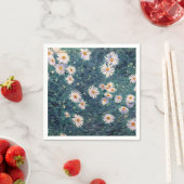 Gustave Caillebotte - Bed of Daisies, Detail Serviette (Beispiel)