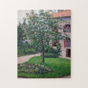 Gustave Caillebotte - Blühende Bäume Puzzle