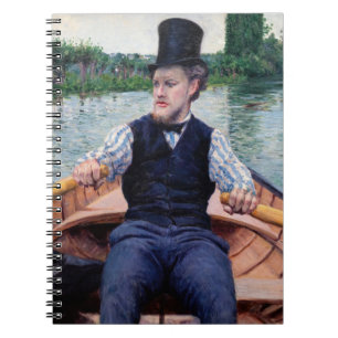 Gustave Caillebotte - Boating Party Notizblock