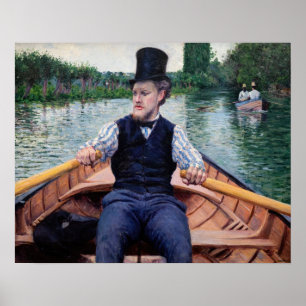 Gustave Caillebotte - Bootsfahrt Poster