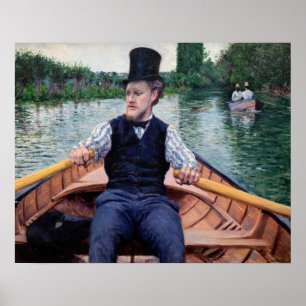 Gustave Caillebotte - Bootsfahrt Poster