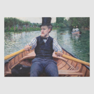 Gustave Caillebotte - Bootsfahrt Seidenpapier