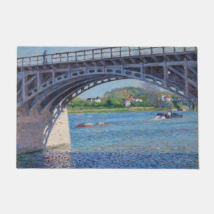 Gustave Caillebotte - Brücke in Argenteuil & Seine Fußmatte