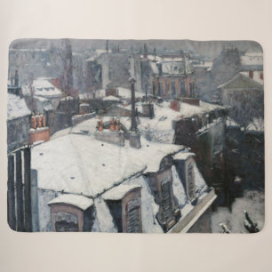 Gustave Caillebotte - Dächer im Schnee Sherpadecke