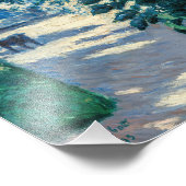 Gustave Caillebotte - Dahlias, Garten Fotodruck (Ecke)