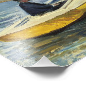 Gustave Caillebotte - Das Gelbe Boot Fotodruck (Ecke)