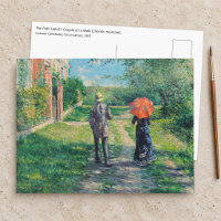 Gustave Caillebotte - Der ansteigende Weg