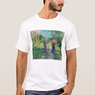 Gustave Caillebotte - Der ansteigende Weg T-Shirt