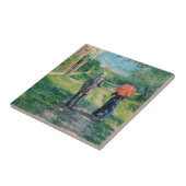 Gustave Caillebotte - Der Weg über die Alphill Fliese (Seite)