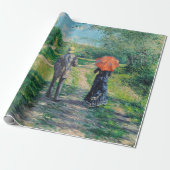 Gustave Caillebotte - Der Weg über die Alphill Geschenkpapier (Ungerollt)