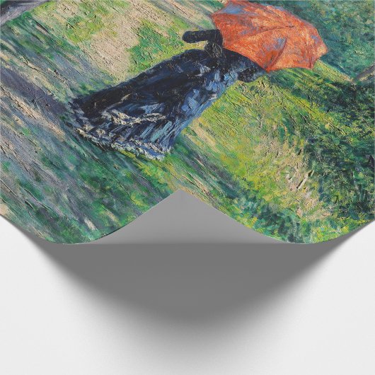 Gustave Caillebotte - Der Weg über die Alphill Geschenkpapier (Ecke)