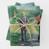 Gustave Caillebotte - Der Weg über die Alphill Geschenkpapier Set (Beispiel)