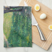 Gustave Caillebotte - Der Weg über die Alphill Geschirrtuch (Viertel Falte)