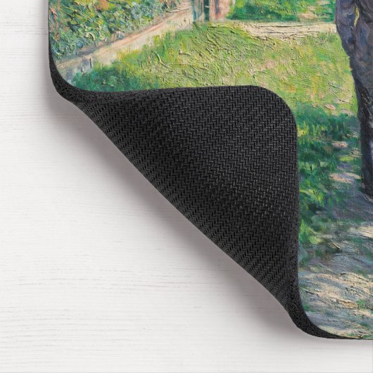 Gustave Caillebotte - Der Weg über die Alphill Mousepad (Ecke)