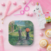 Gustave Caillebotte - Der Weg über die Alphill Pappteller (Party)