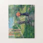 Gustave Caillebotte - Der Weg über die Alphill Puzzle (Vertikal)