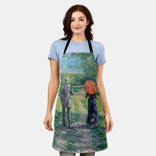 Gustave Caillebotte - Der Weg über die Alphill Schürze (Getragen)