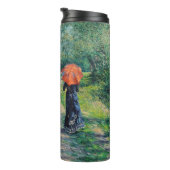 Gustave Caillebotte - Der Weg über die Alphill Thermosbecher (Nach rechts gedreht)