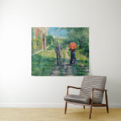 Gustave Caillebotte - Der Weg über die Alphill Wandteppich (Beispiel (Horizontal))