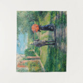 Gustave Caillebotte - Der Weg über die Alphill Wandteppich (Vorderseite)