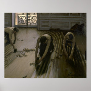 Gustave Caillebotte - Die Bodenplaner Poster