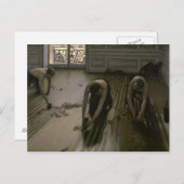 Gustave Caillebotte - Die Bodenplaner Postkarte (Vorne/Hinten)