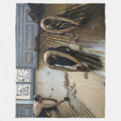 Gustave Caillebotte - Die Bodenschutzwesten Fleecedecke (Vorderseite)