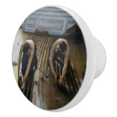 Gustave Caillebotte - Die Bodenschutzwesten Keramikknauf (Rechts)