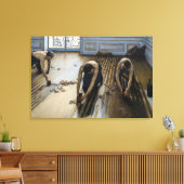 Gustave Caillebotte - Die Bodenschutzwesten Leinwanddruck (Insitu (Wohnzimmer))