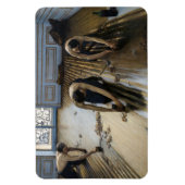 Gustave Caillebotte - Die Bodenschutzwesten Magnet (Vertikal)