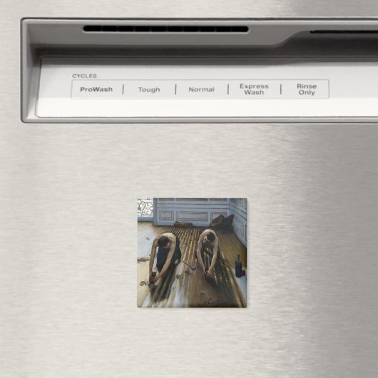 Gustave Caillebotte - Die Bodenschutzwesten Magnet (In Situ (Geschirrspüler))