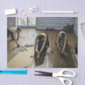 Gustave Caillebotte - Die Bodenschutzwesten Seidenpapier (Handwerk)