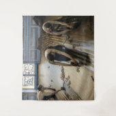 Gustave Caillebotte - Die Bodenschutzwesten Wandteppich (Vorderseite)