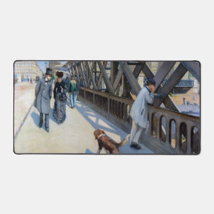 Gustave Caillebotte - Die Europa-Brücke Schreibtischunterlage