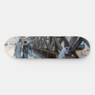 Gustave Caillebotte - Die Europa-Brücke Skateboard