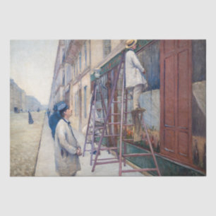 Gustave Caillebotte - Die Maler des Hauses Seidenpapier