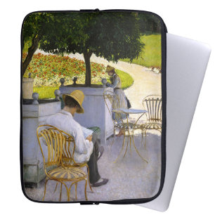 Gustave Caillebotte - Die Orangenbäume Laptopschutzhülle