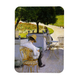 Gustave Caillebotte - Die Orangenbäume Magnet
