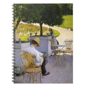 Gustave Caillebotte - Die Orangenbäume Notizblock