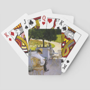 Gustave Caillebotte - Die Orangenbäume Spielkarten