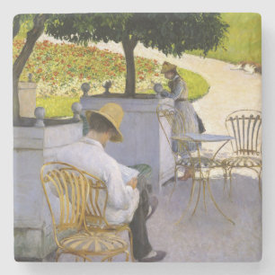 Gustave Caillebotte - Die Orangenbäume Steinuntersetzer