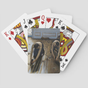Gustave Caillebotte - Die Parkettabschleifer Spielkarten