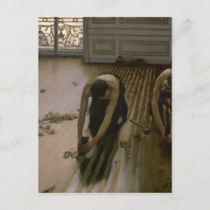 Gustave Caillebotte - Die Parkettleger Postkarte