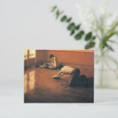 Gustave Caillebotte - Die Parkettplaner Postkarte (Stehend Vorderseite)