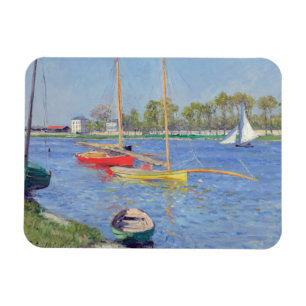 Gustave Caillebotte - Die Seine in Argenteuil Magnet