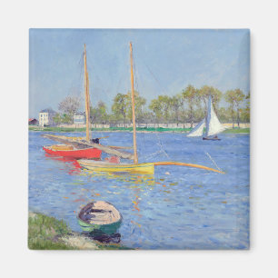 Gustave Caillebotte - Die Seine in Argenteuil Magnet