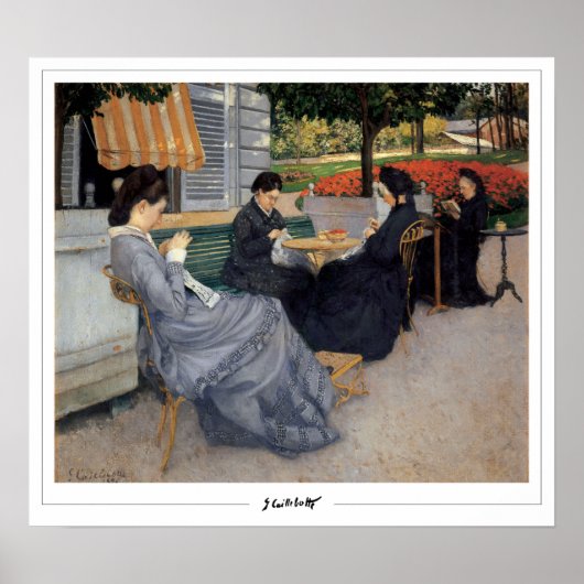 Gustave Caillebotte Fine Art #9 Poster (Vorne)