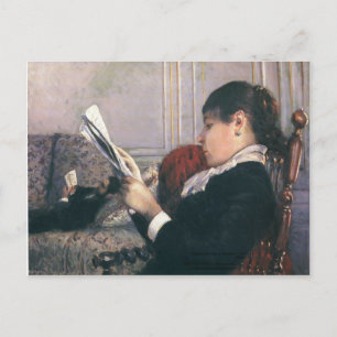 Gustave Caillebotte - Innenministerium, Frau Readi Postkarte